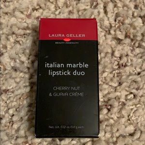 NWT Laura Geller NY Italian Marble Lipstick Duo